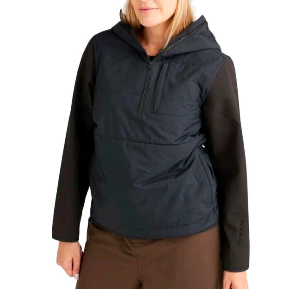 Dakine Cruiser Insulated Hoodie Unisex Small Black Full-Zip Winter NWT